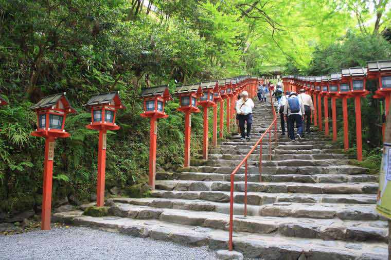 貴船神社の表参道