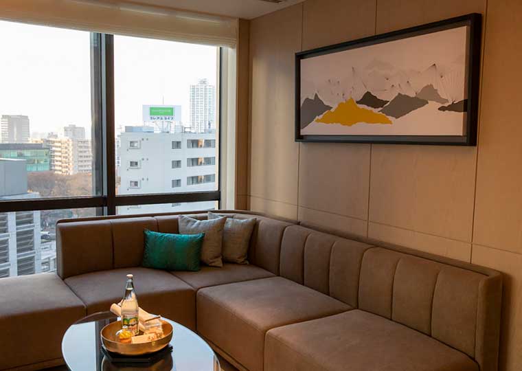 キンプトン新宿東京 プレミア スイート ツイン