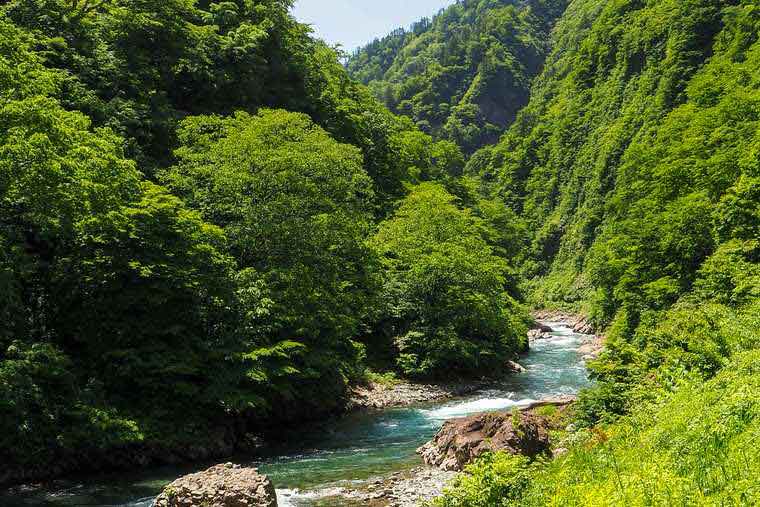 清津峡渓谷