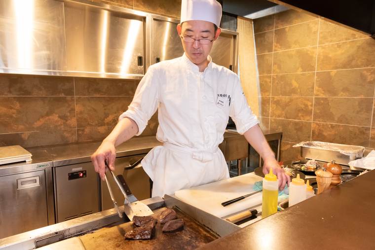 熊野古道 熊野倶楽部 やすらぎの座 晩御飯 ライブキッチン