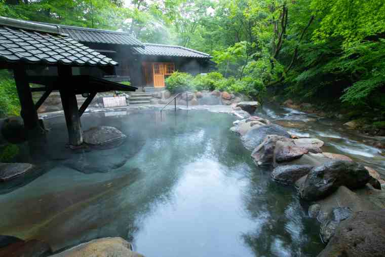 黒川温泉 山みず木 露天風呂