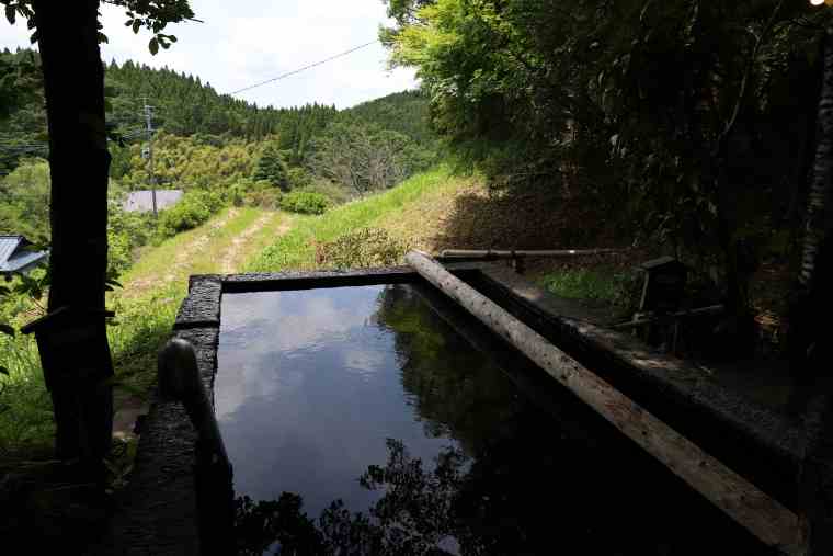 黒川温泉 旅館こうの湯 立ち湯