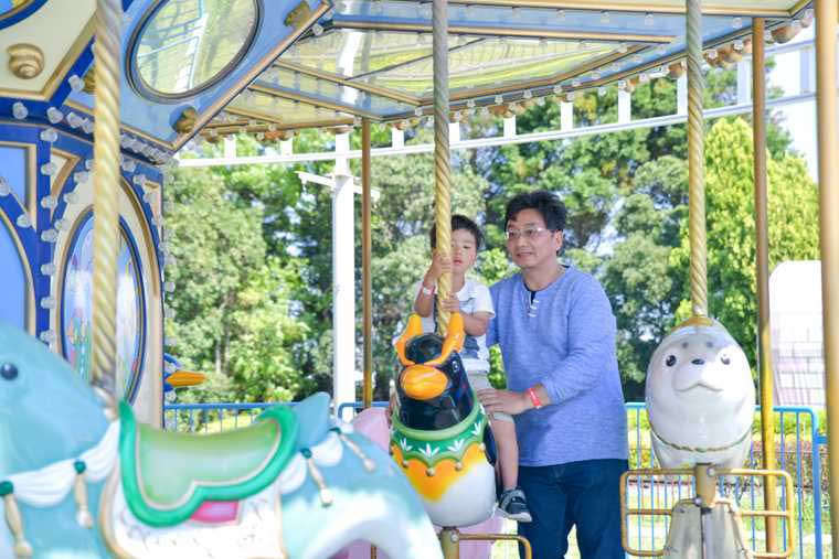 ラグーナテンボス ラグナシア ステラパーク マーメイドカルーセル