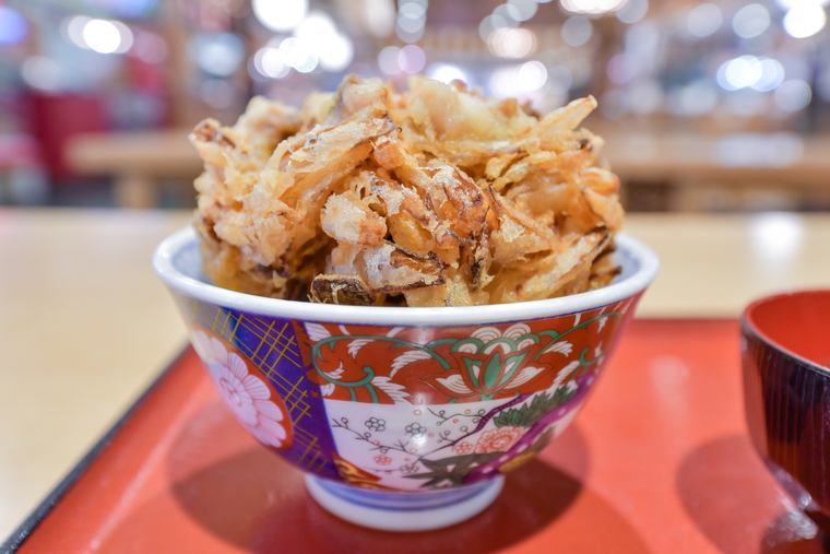 ラグーナテンボス フェスティバルマーケット 蒲郡海鮮かき揚げ丼
