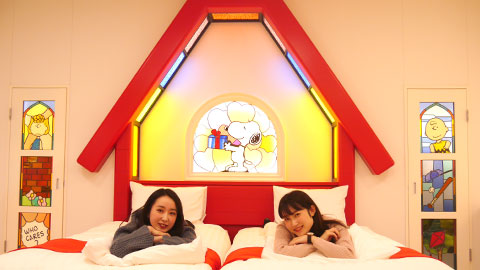 スヌーピーの客室も登場！ユニバーサル・スタジオ・ジャパンの新オフィシャルホテル「リーベルホテル」