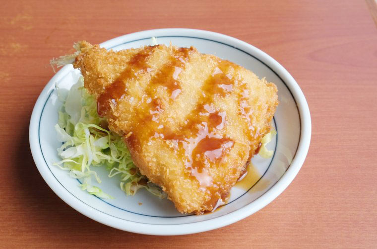 千葉県南房総 道の駅ちくら「はな房」アジフライ