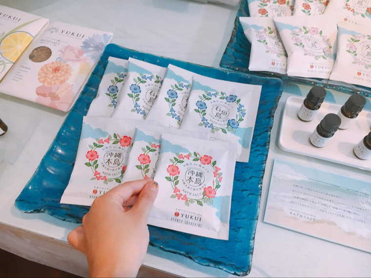 国際通り商店街 La Cucina SOAP BOUTIQUE(ラクッチーナソープブティック)の「お風呂de島めぐり」