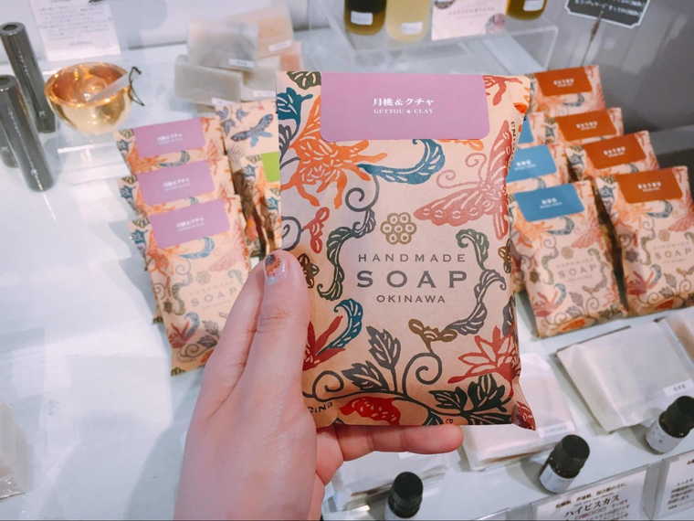 国際通り商店街 La Cucina SOAP BOUTIQUE(ラクッチーナソープブティック)の「ハンドメイドソープ」