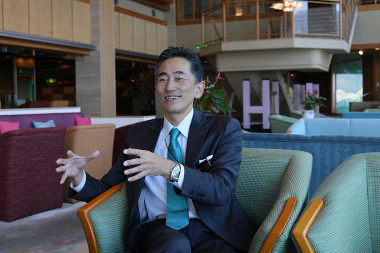 日和山温泉 ホテル 金波楼 今津一也総支配人