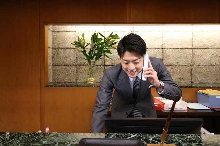 城崎温泉 西村屋ホテル招月庭 スタッフの青木さん