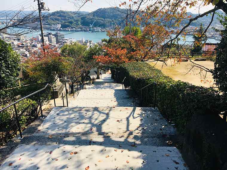 広島県・尾道市 千光寺山ロープウェイ 絶景
