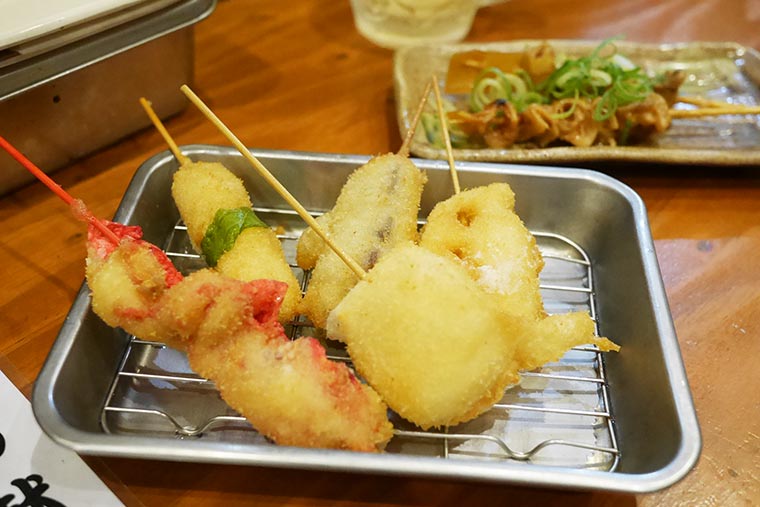 串かつカドヤのおすすめ