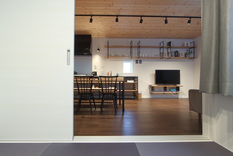 プライベート空間が保たれたRakuten STAY HOUSE