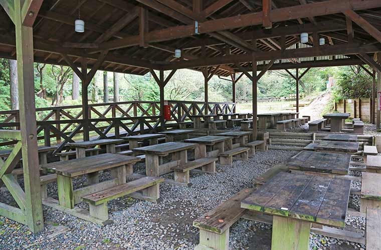 六甲山カンツリーハウスのバーベキュー場