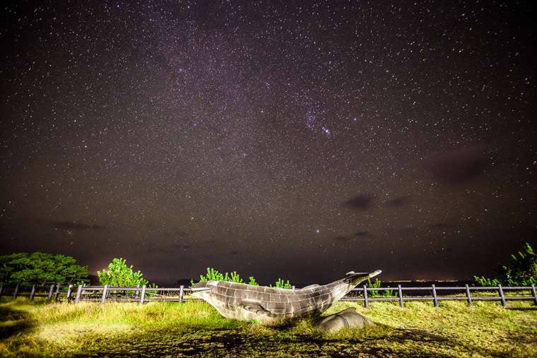 式根島 満天の星 小の口公園