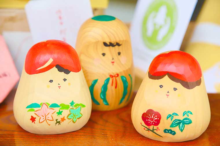 修善寺 燕舎 だるまの置物