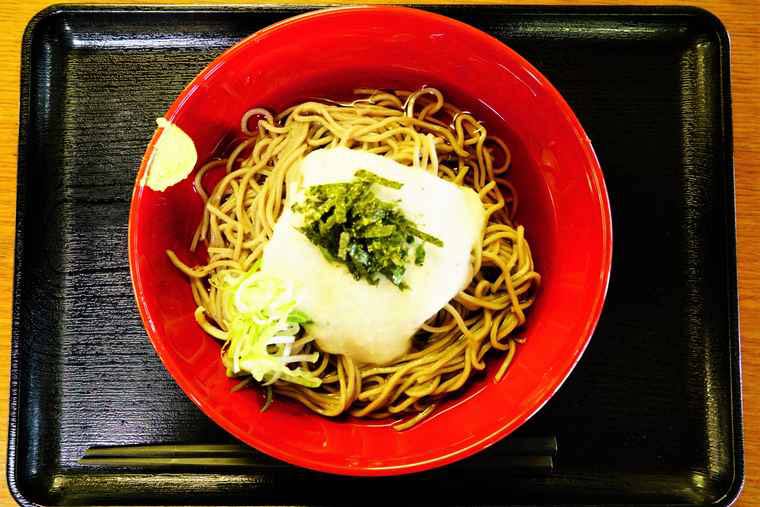 高尾山頂 とろろそば