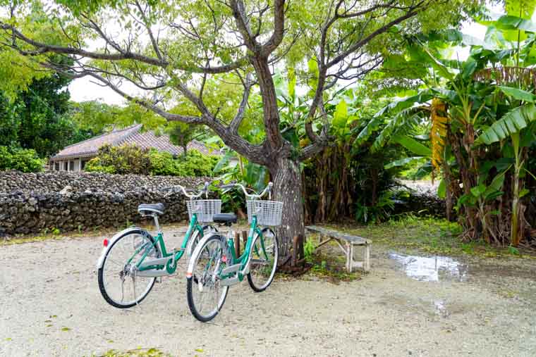 竹富島のレンタサイクル