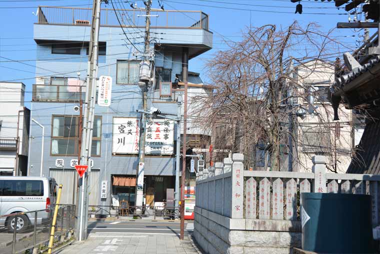 帝釈天参道
