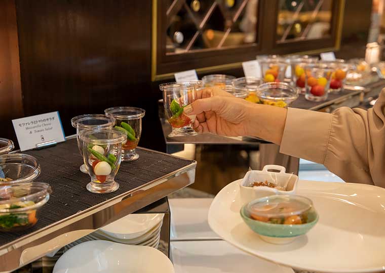 東京ステーションホテル アトリウム 朝食