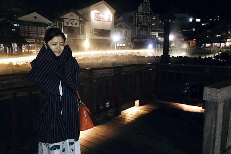 草津温泉旅行 大野南香