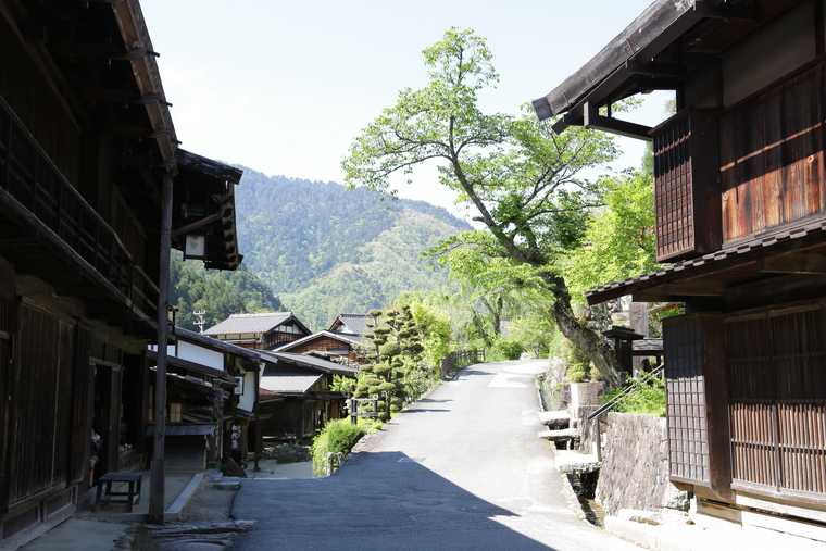 妻籠宿 桝形