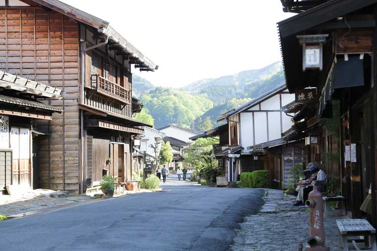 妻籠宿 町並み