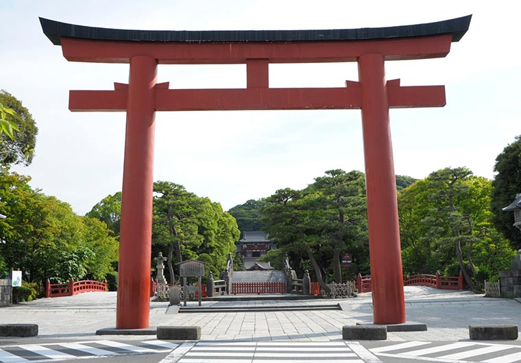鶴岡八幡宮 鳥居