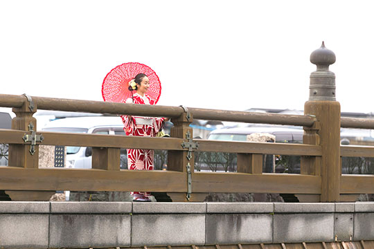 宇治きもの散策
