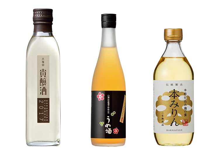魚沼の里 八海山雪室 日本酒試飲カウンター