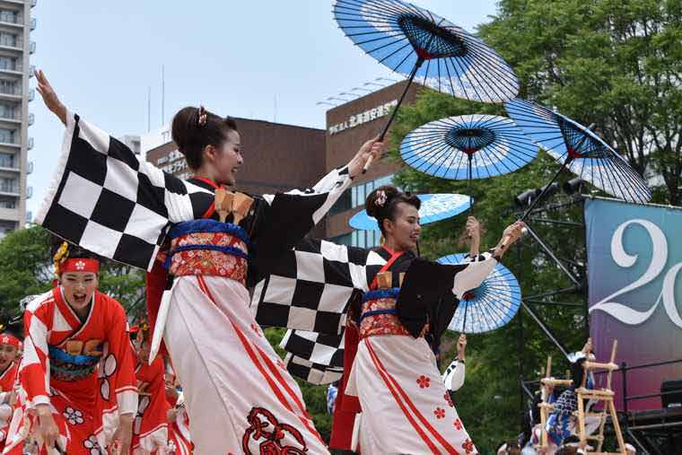 YOSAKOIソーラン祭り 大通西8丁目会場