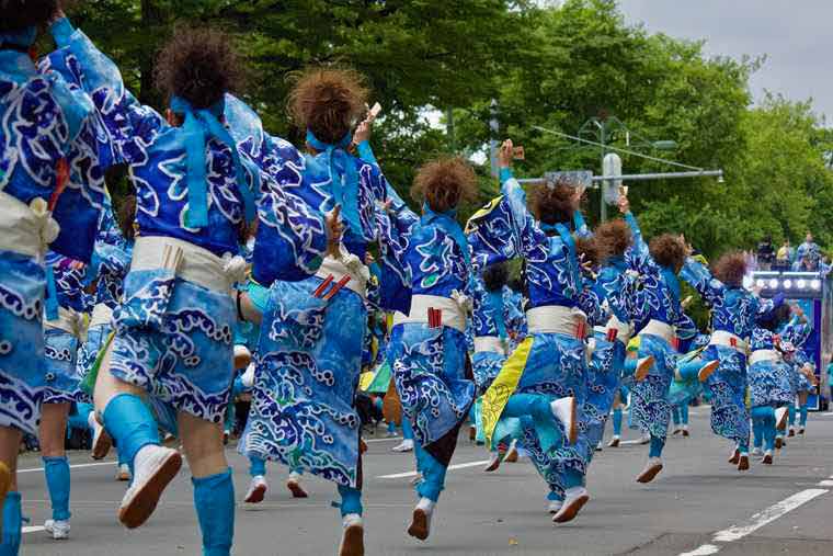 YOSAKOIソーラン祭り 大通南北パレード会場