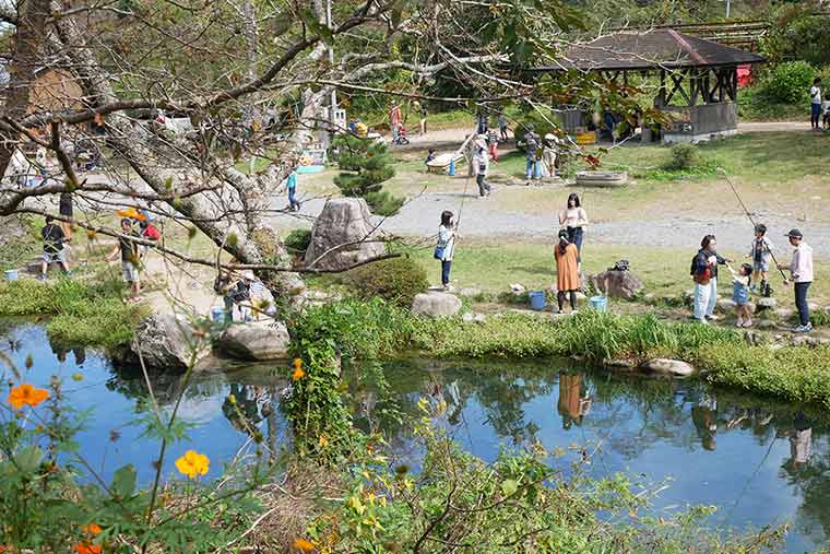 湯来釣り堀