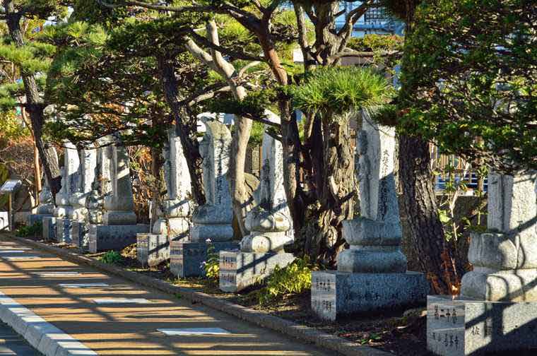 湯の川温泉 湯川寺 三十三観音像
