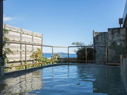 熱海温泉 ホテル大野屋 露天風呂