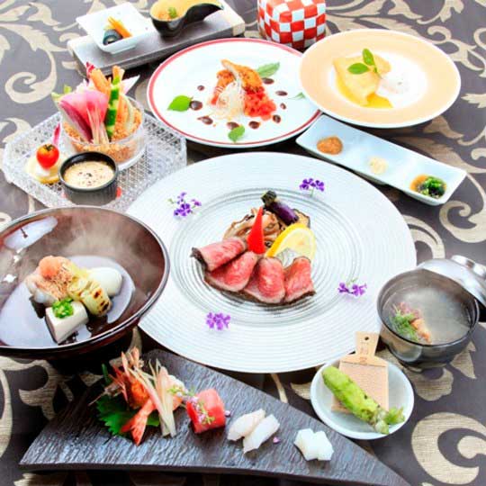 和モダンオーベルジュ 熱海TENSUI 創作和食会席例