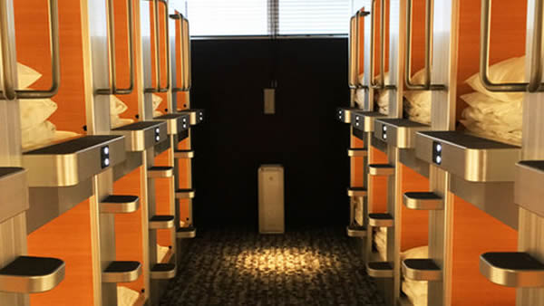 女性専用カプセルホテル a‐STYLE心斎橋