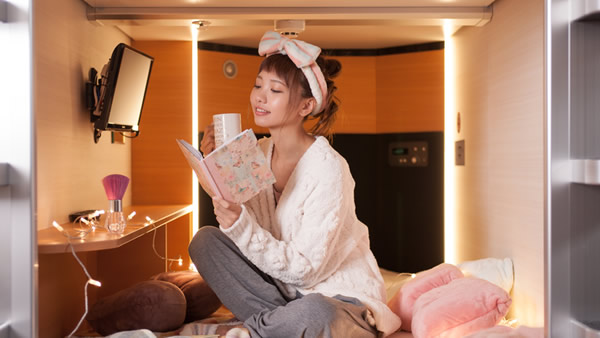 女性専用カプセルホテル a‐STYLE心斎橋