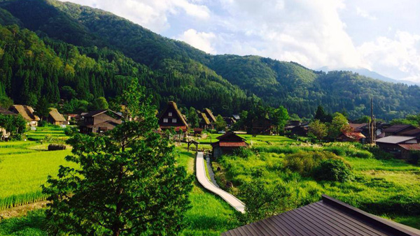 白川郷合掌造り集落(岐阜県)