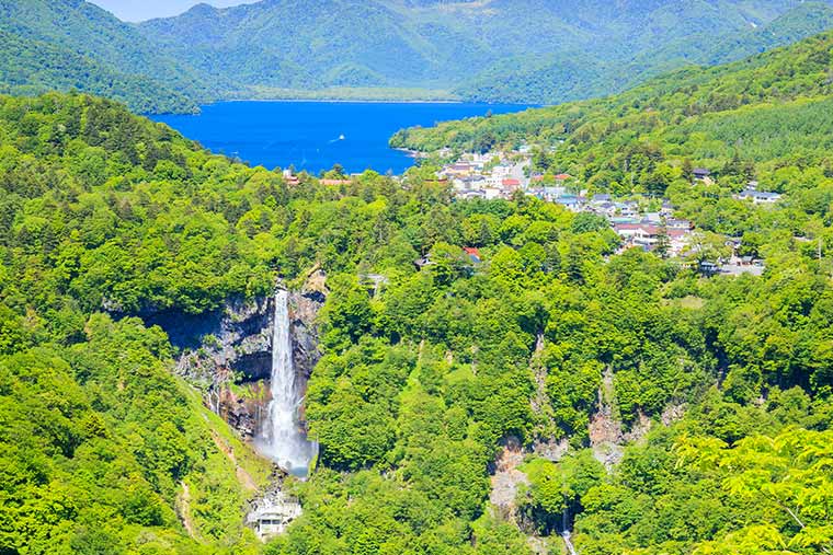 華厳滝・中禅寺湖