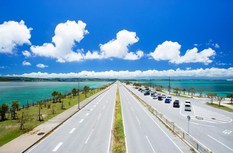 沖縄県 海中道路