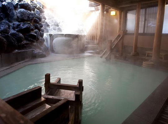 草津温泉 奈良屋(露天風呂「花の湯」)