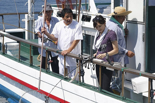 目の前の海で釣りも楽しめます