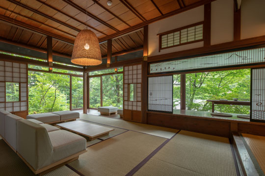 四万温泉 積善館 佳松亭・山荘