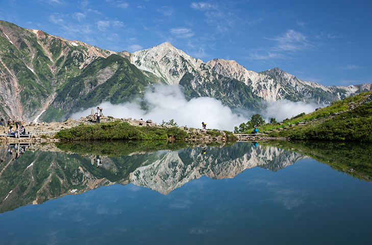 八方池