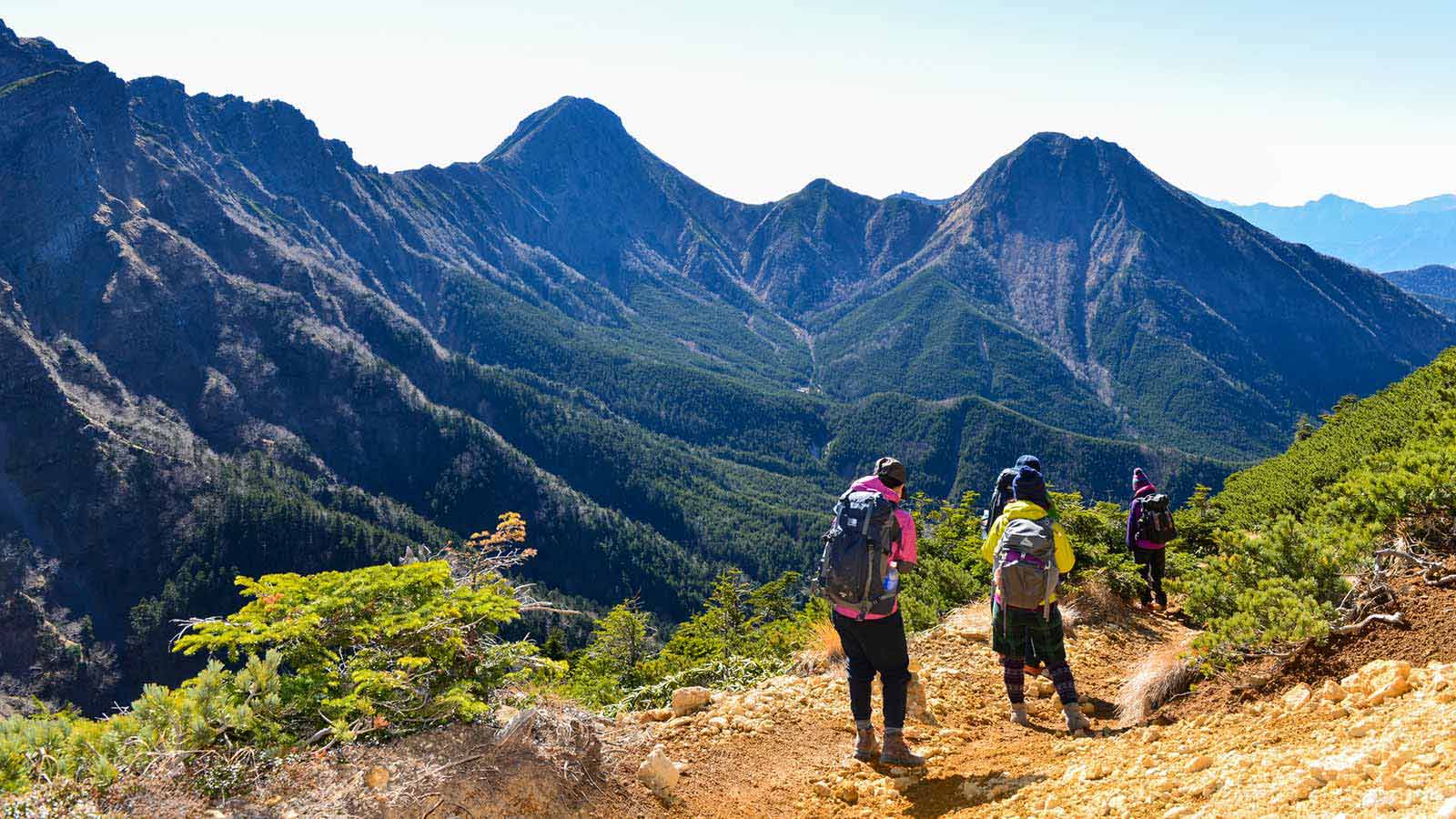 登山・トレッキングに人気の旅行先ランキング