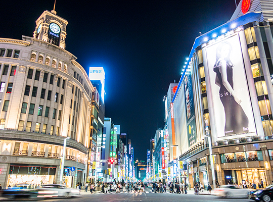 銀座夜景