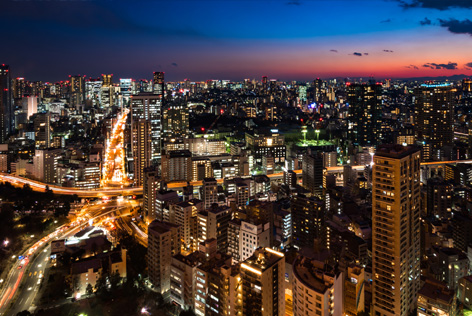東京タワー夜景