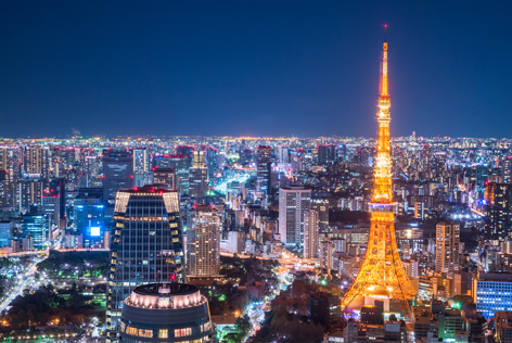 東京タワー夜景