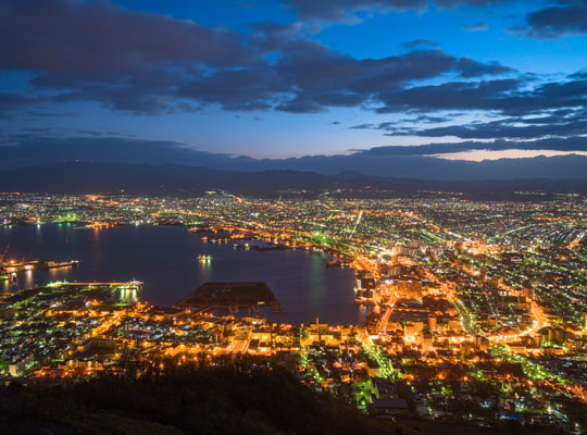 函館の夜景